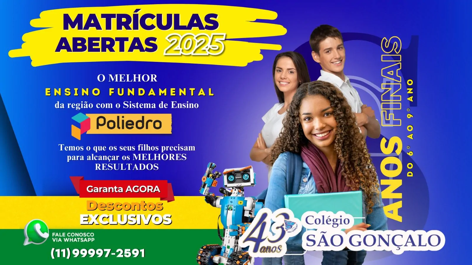 Matrículas Abertas 2025